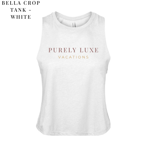 PLV - Purely Luxe Crop Tank (Various Colors)