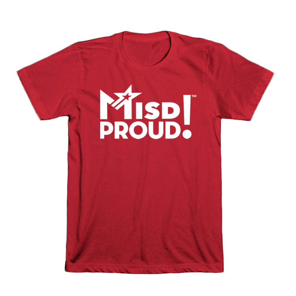 Red MISD Proud DriFit tee