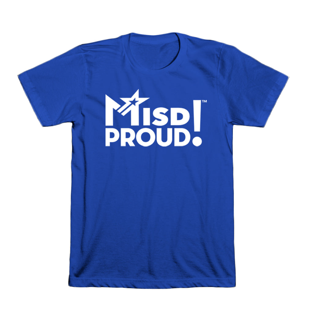 Blue MISD Proud tee