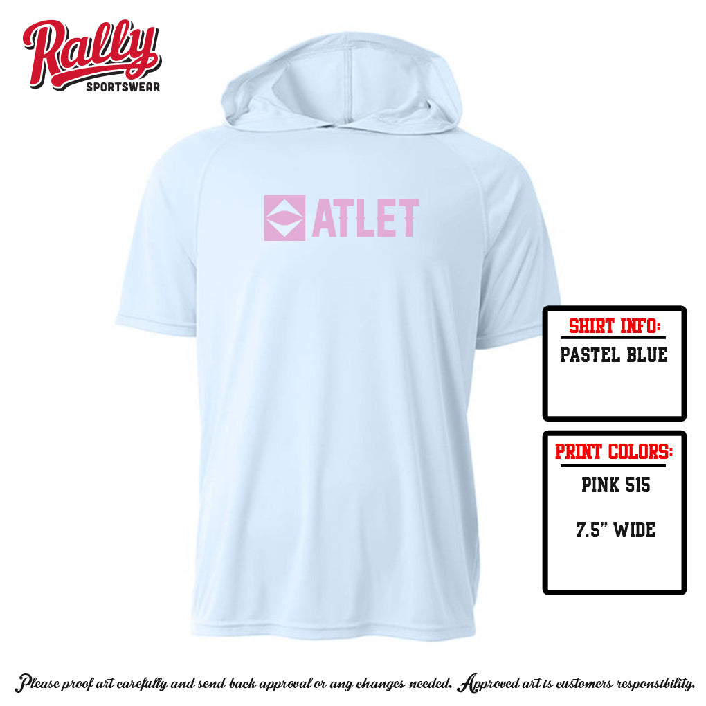 Atlet - Short Sleeve Performance Hoodie - Youth