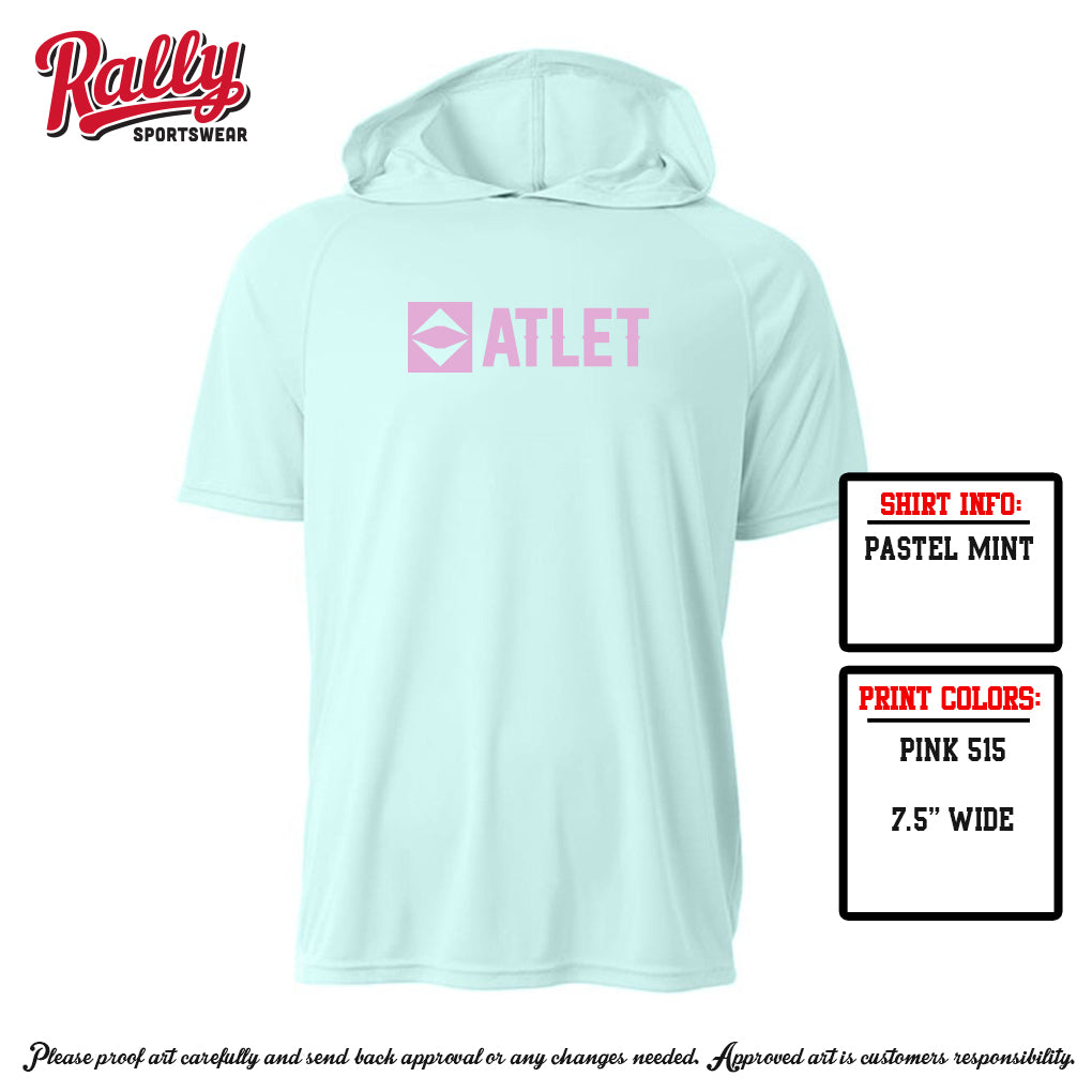 Atlet - Short Sleeve Performance Hoodie - Youth