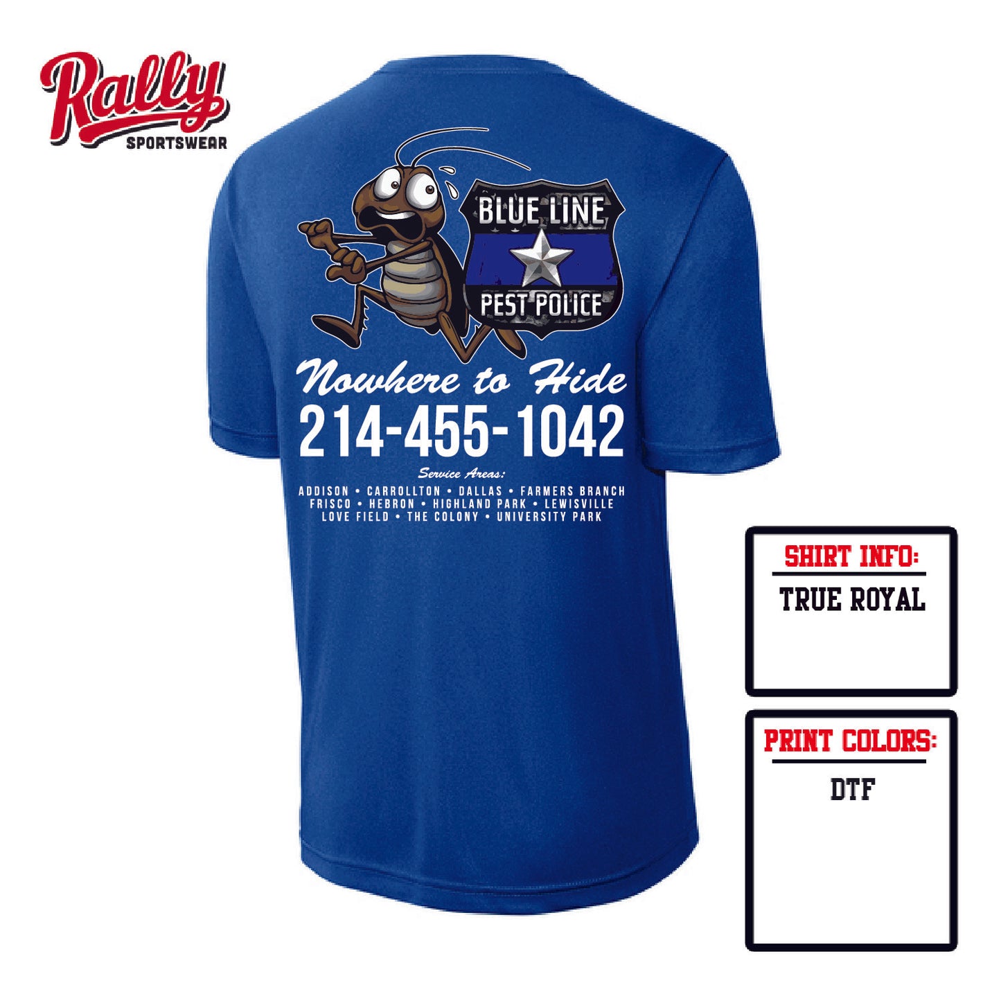 Rudy & Rose -Short Sleeve Dri Fit