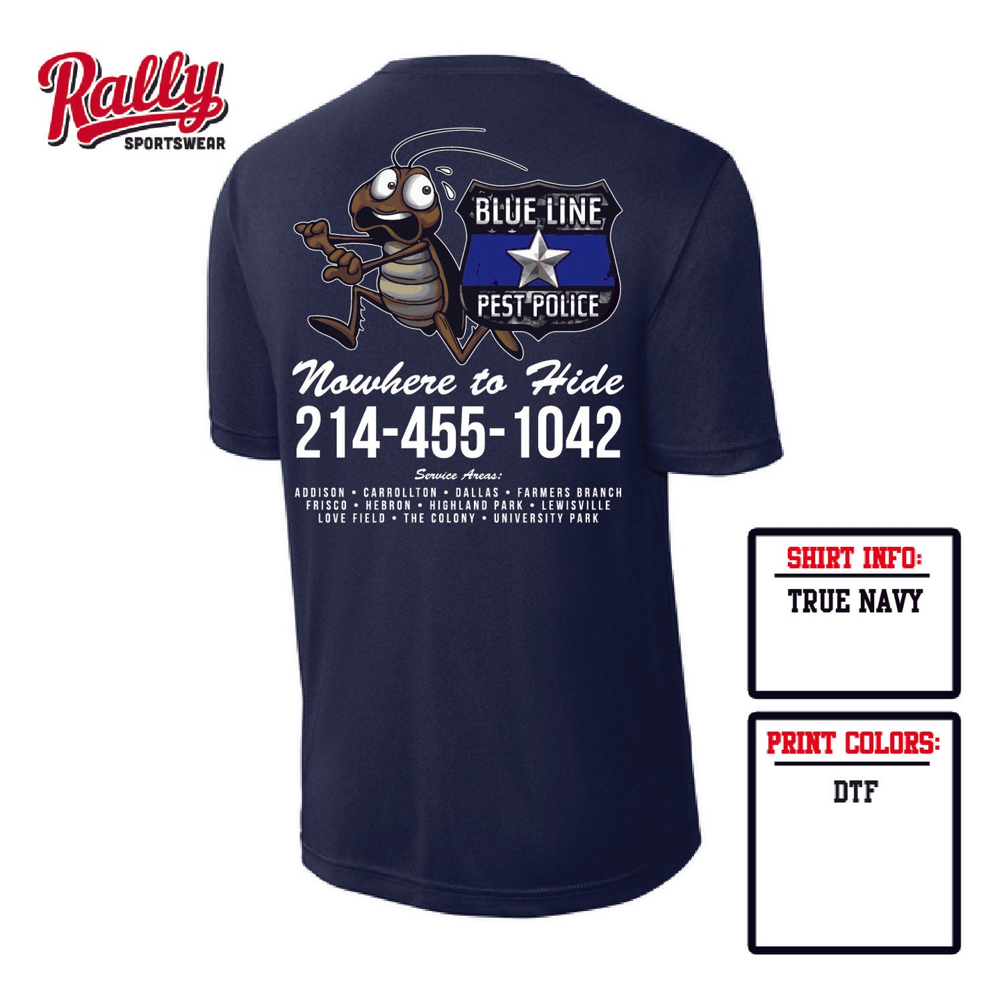 Rudy & Rose -Short Sleeve Dri Fit