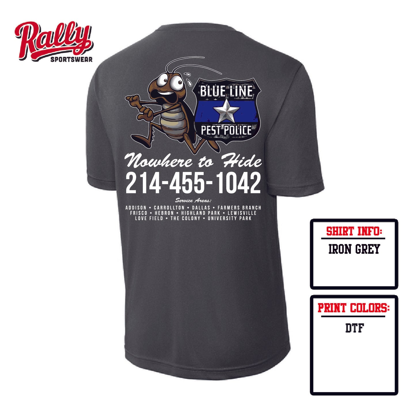 Rudy & Rose -Short Sleeve Dri Fit