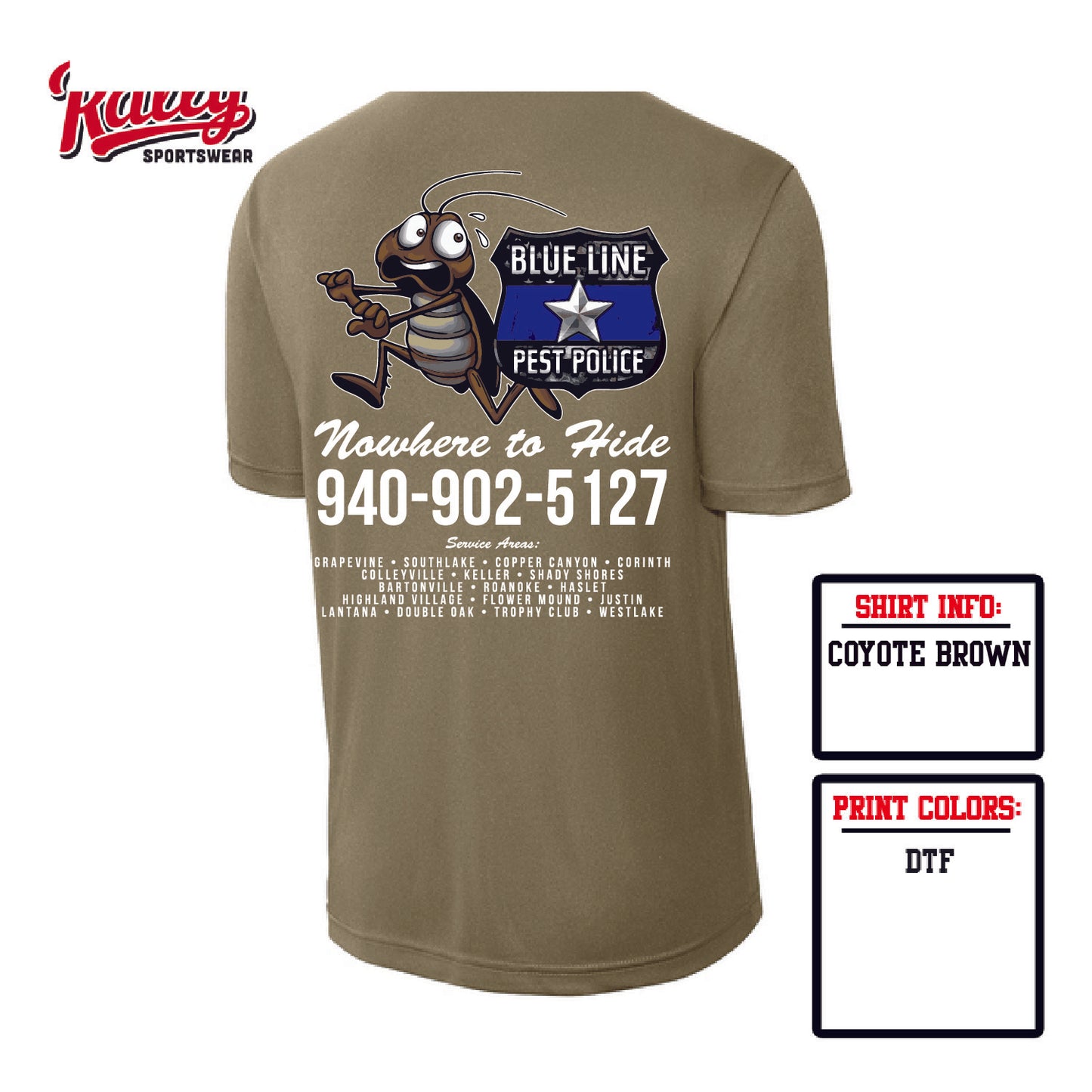 Mark & Dawn -Short Sleeve Dri Fit