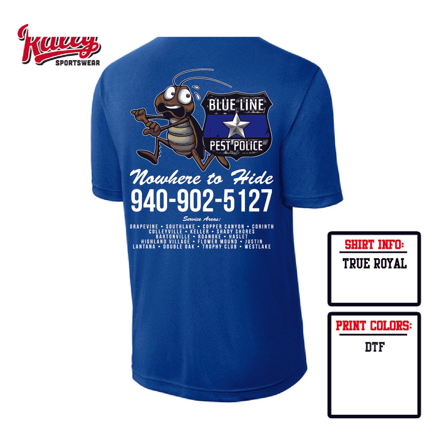 Mark & Dawn -Short Sleeve Dri Fit