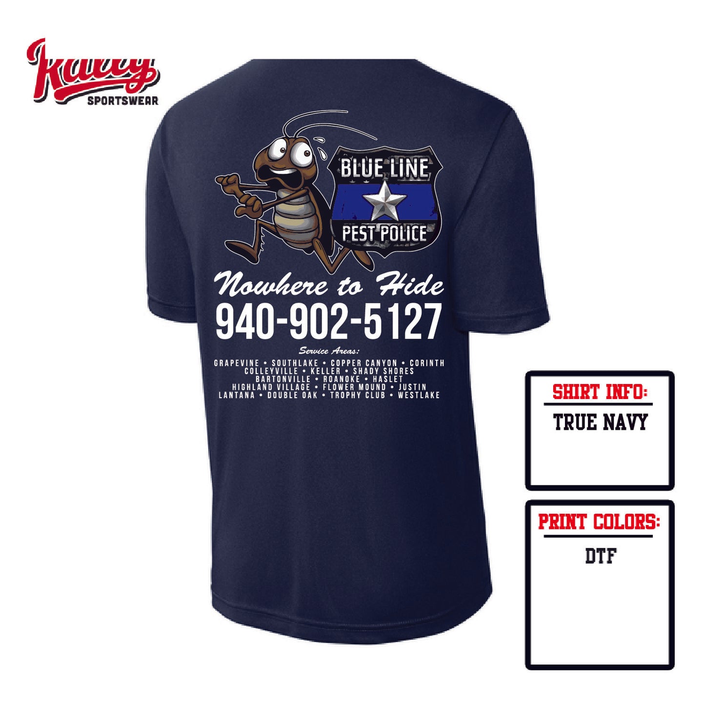 Mark & Dawn -Short Sleeve Dri Fit