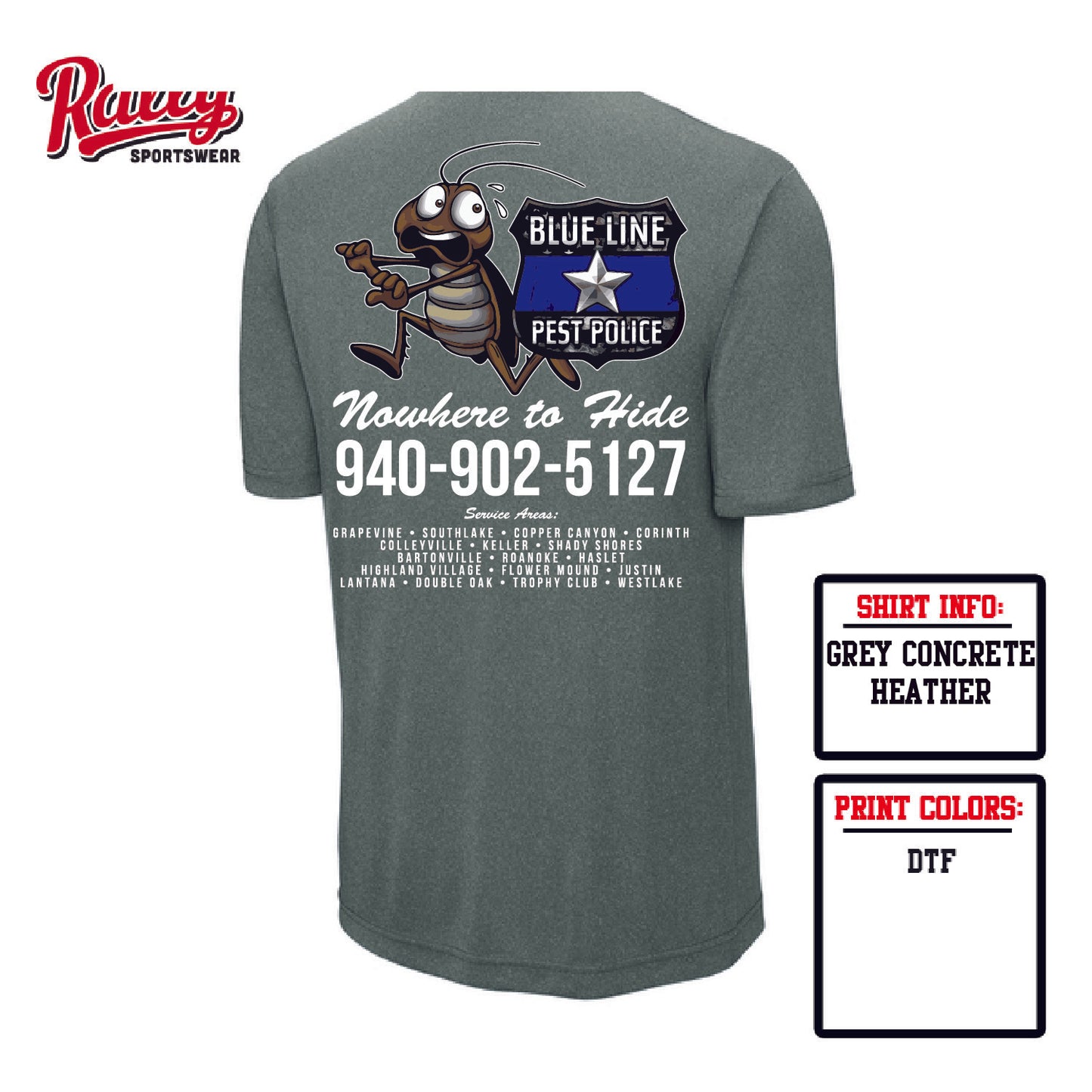 Mark & Dawn -Short Sleeve Dri Fit