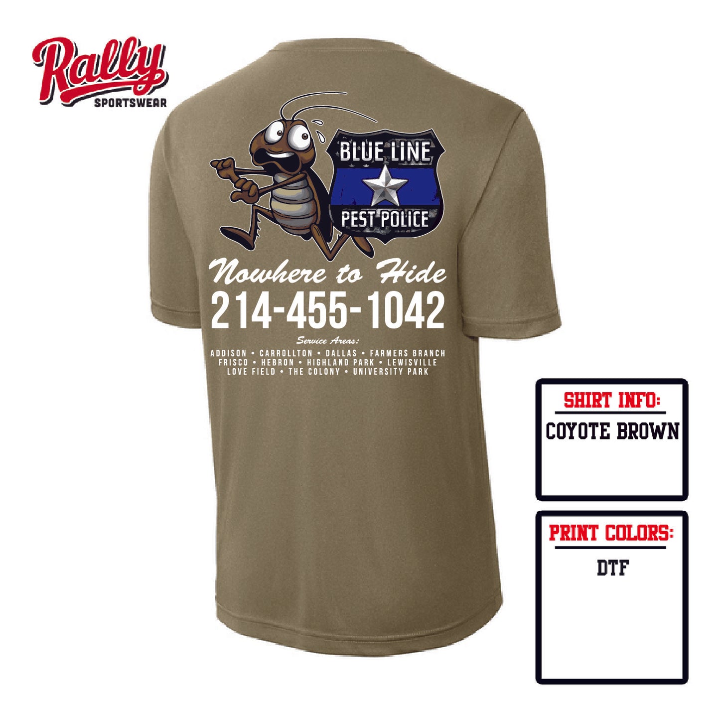 Rudy & Rose -Short Sleeve Dri Fit