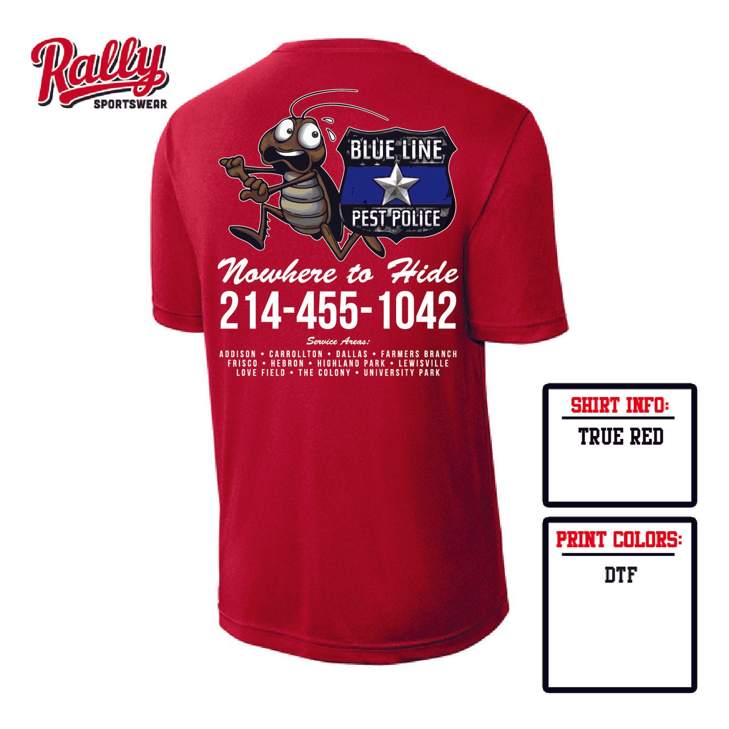 Rudy & Rose -Short Sleeve Dri Fit