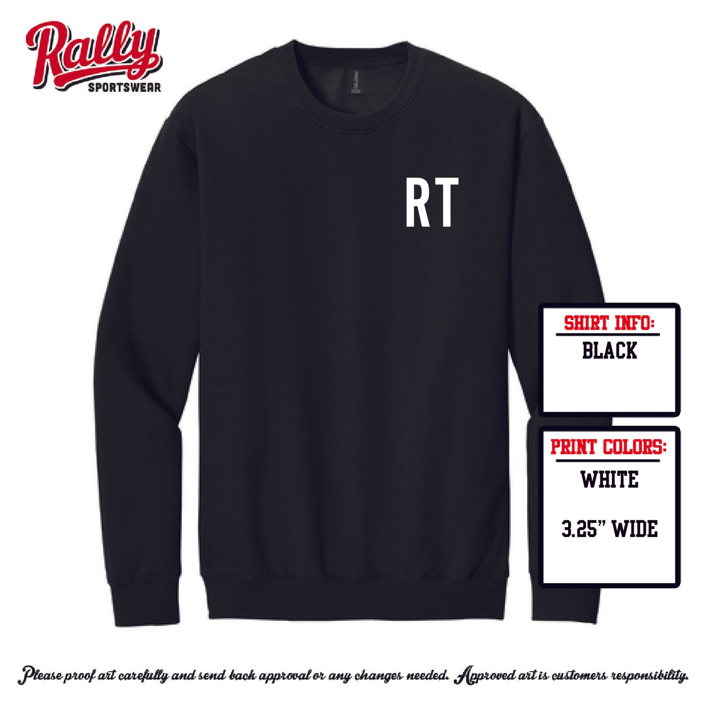 BUMCR - Baylor UMC Respiratory Sweatshirt - Black