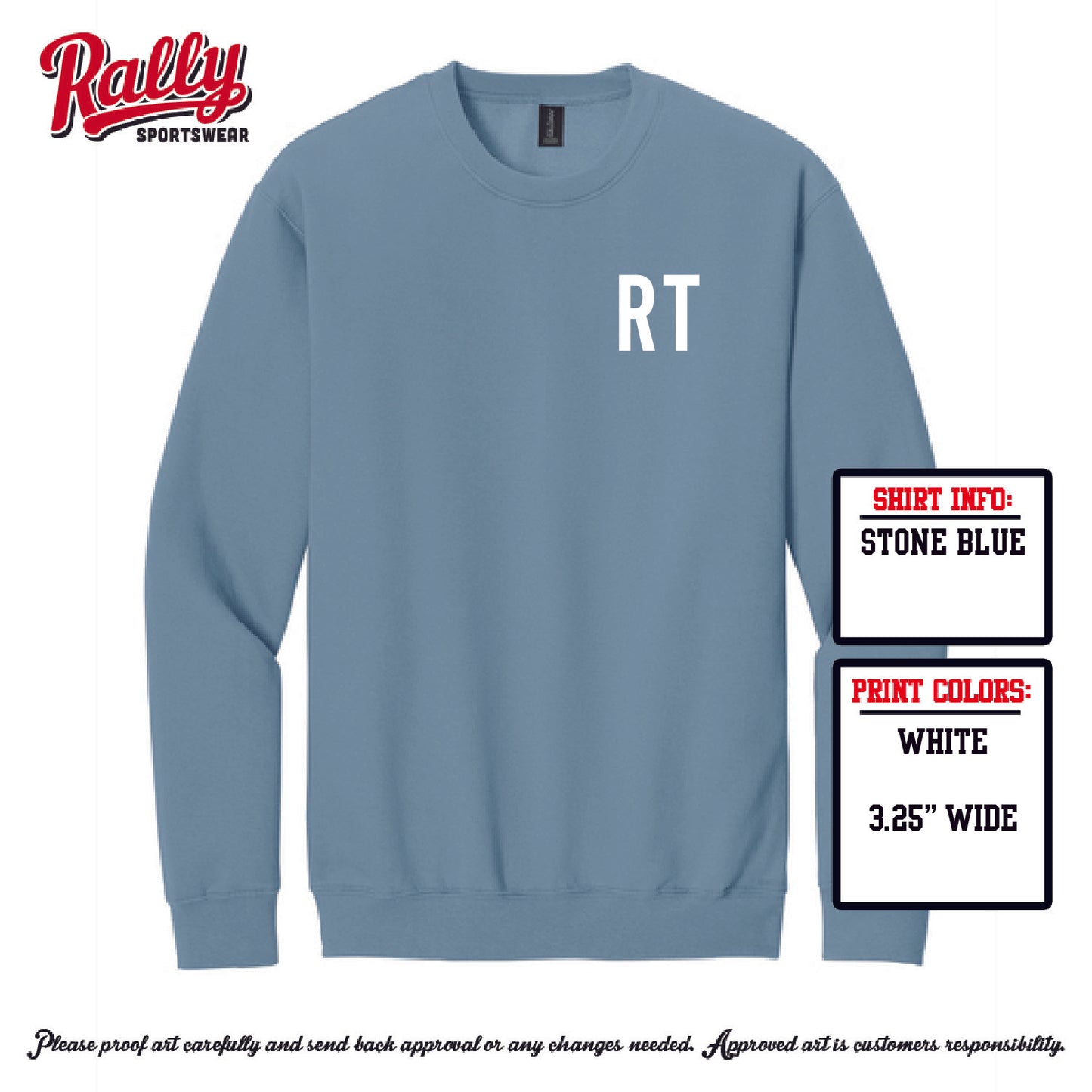 BUMCR - Baylor UMC Respiratory Sweatshirt - Blue