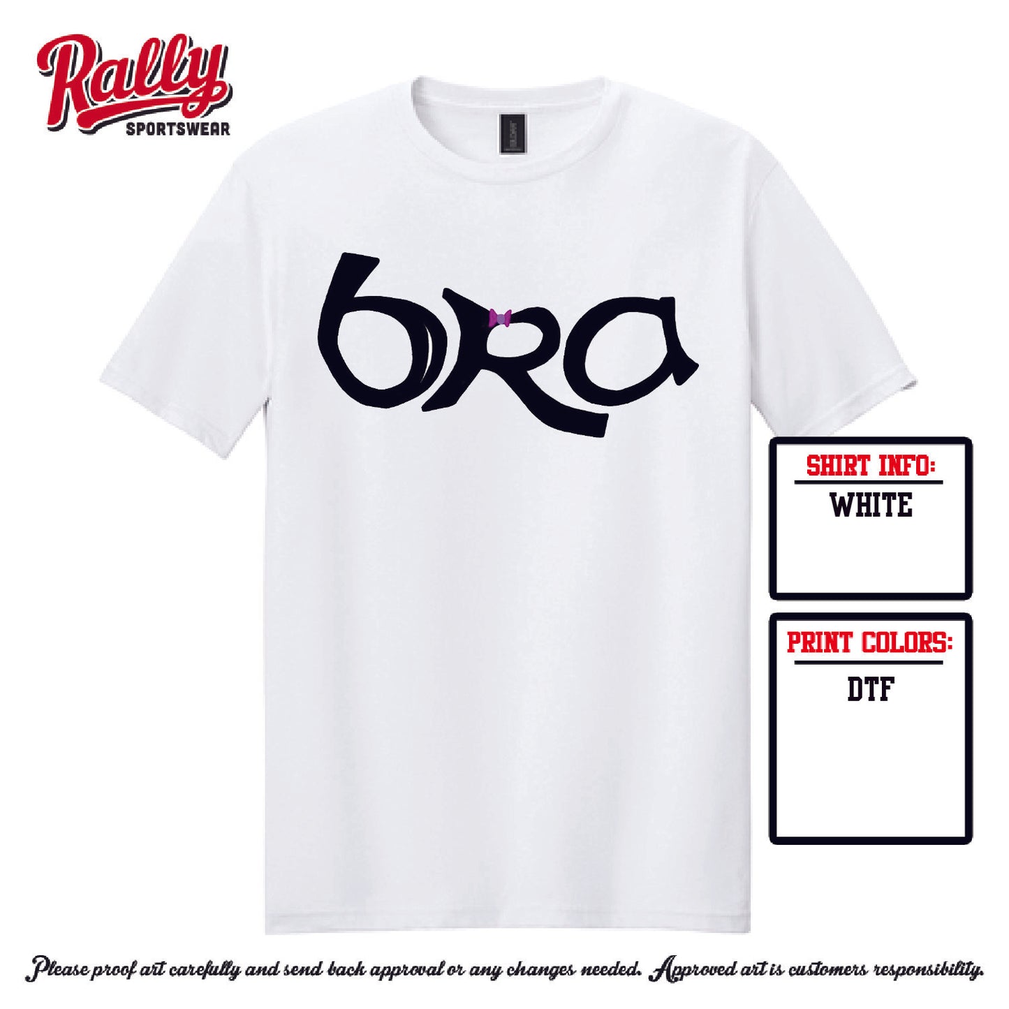 BRA25 - Logo Tee (Various Colors and Styles)