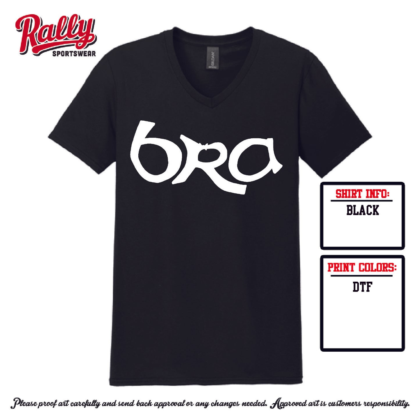 BRA25 - Logo Tee (Various Colors and Styles)