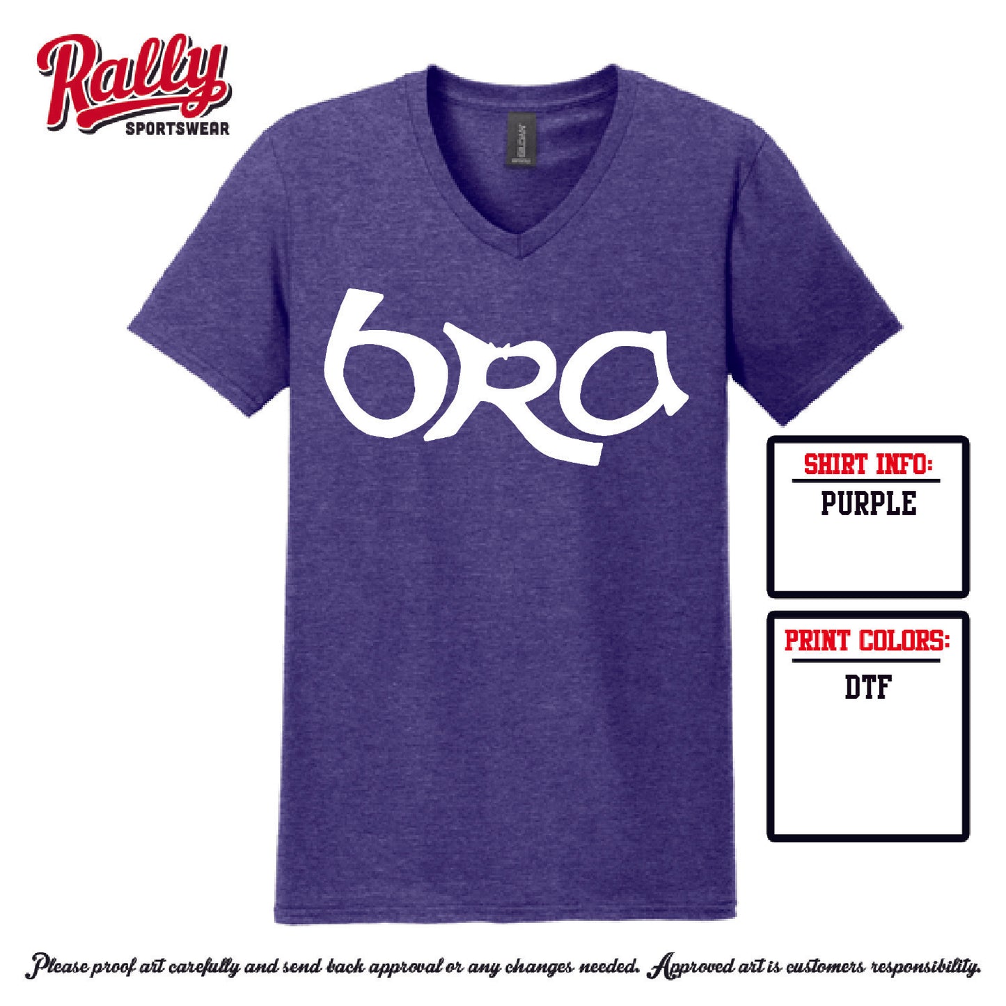 BRA25 - Logo Tee (Various Colors and Styles)