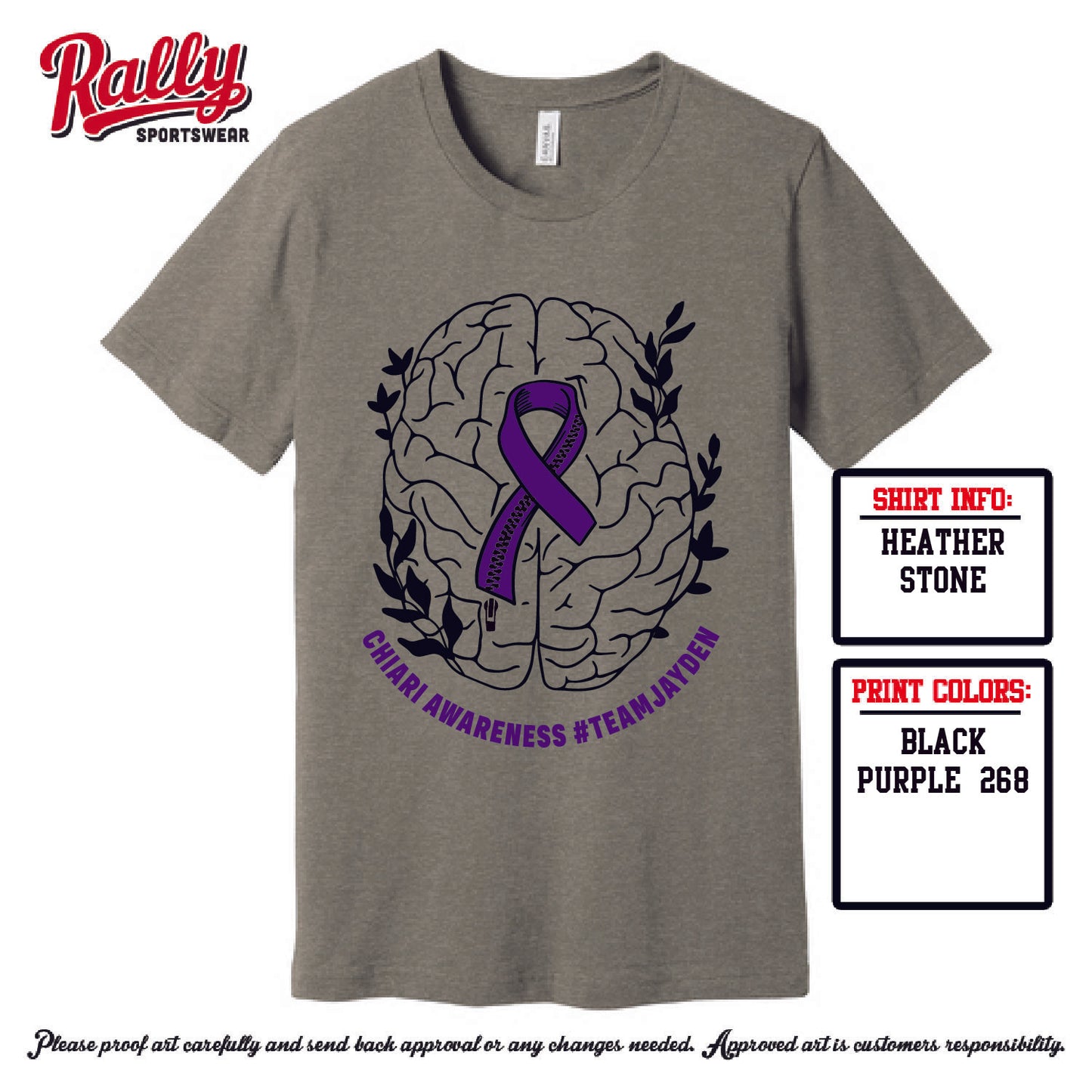 JMH - Team Jayden Chiari Awareness SS Youth Tee