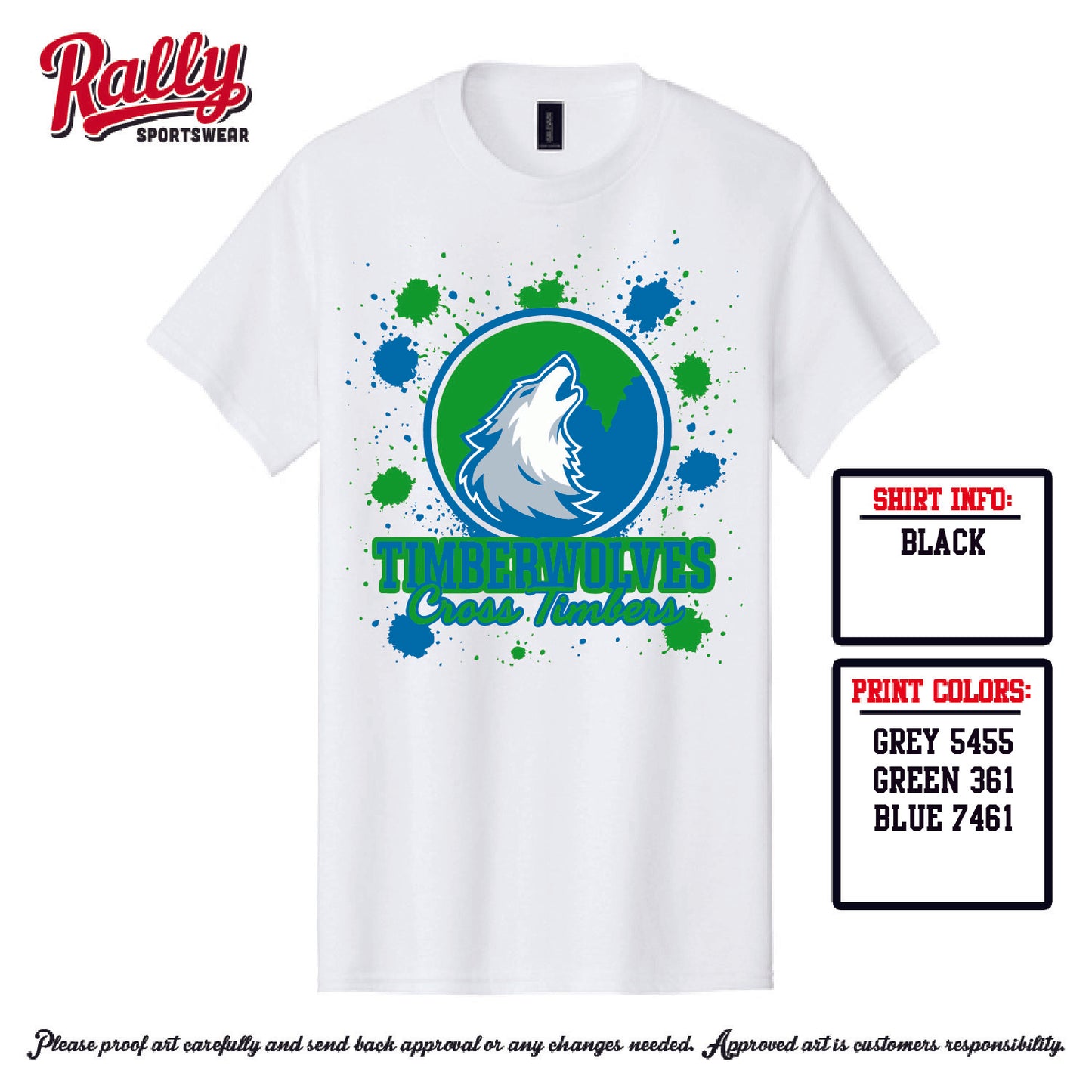 CTISS25 - Splatter Short Sleeve (White)