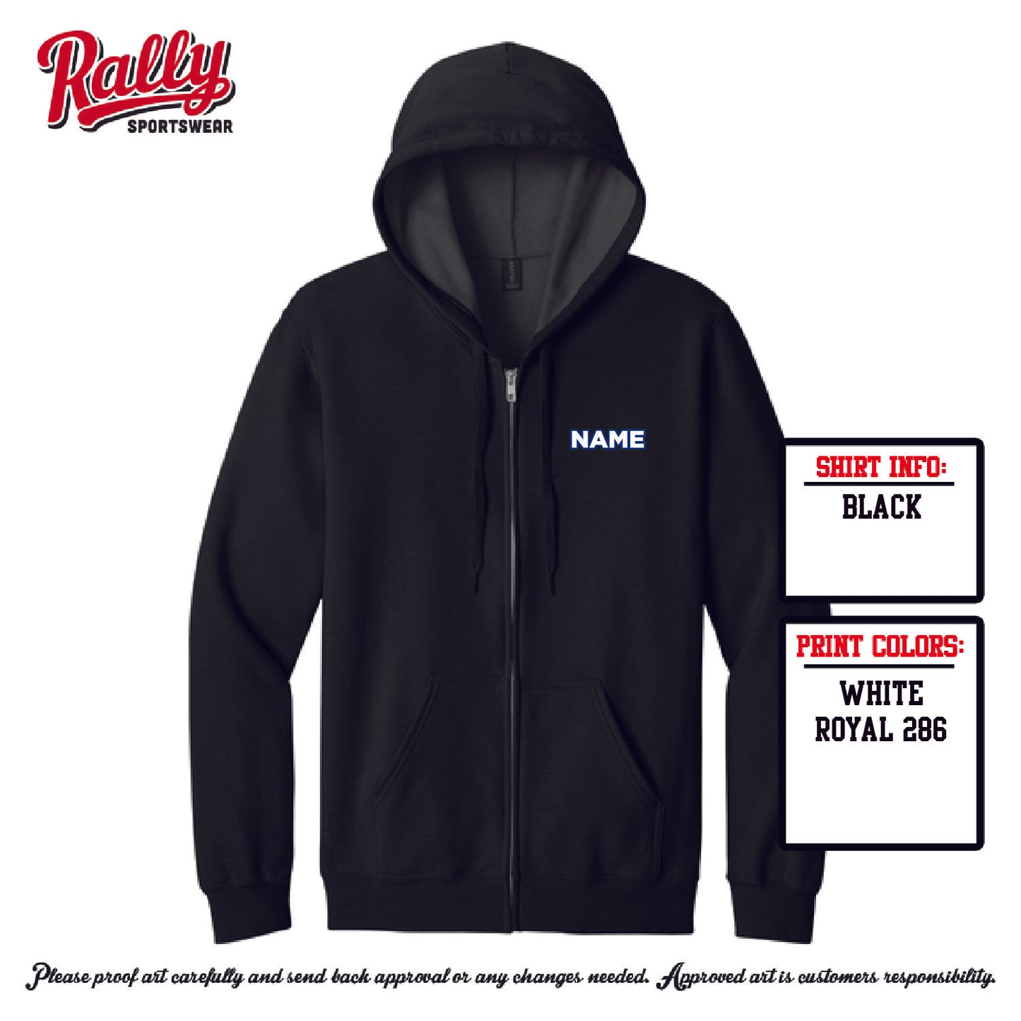 DDC - Dream Company Full Zip Hoodie