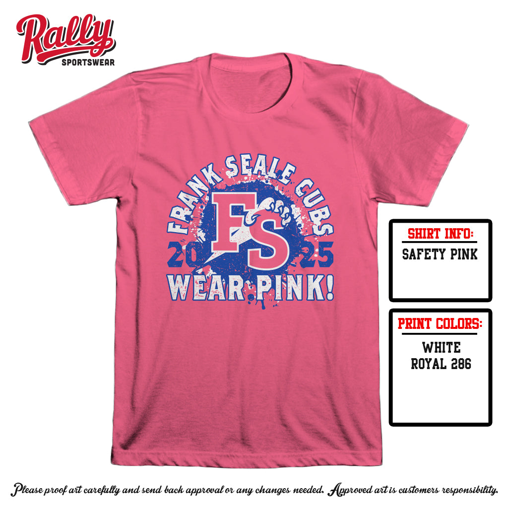 FSMS Spirit 25 - Pink Out Tee
