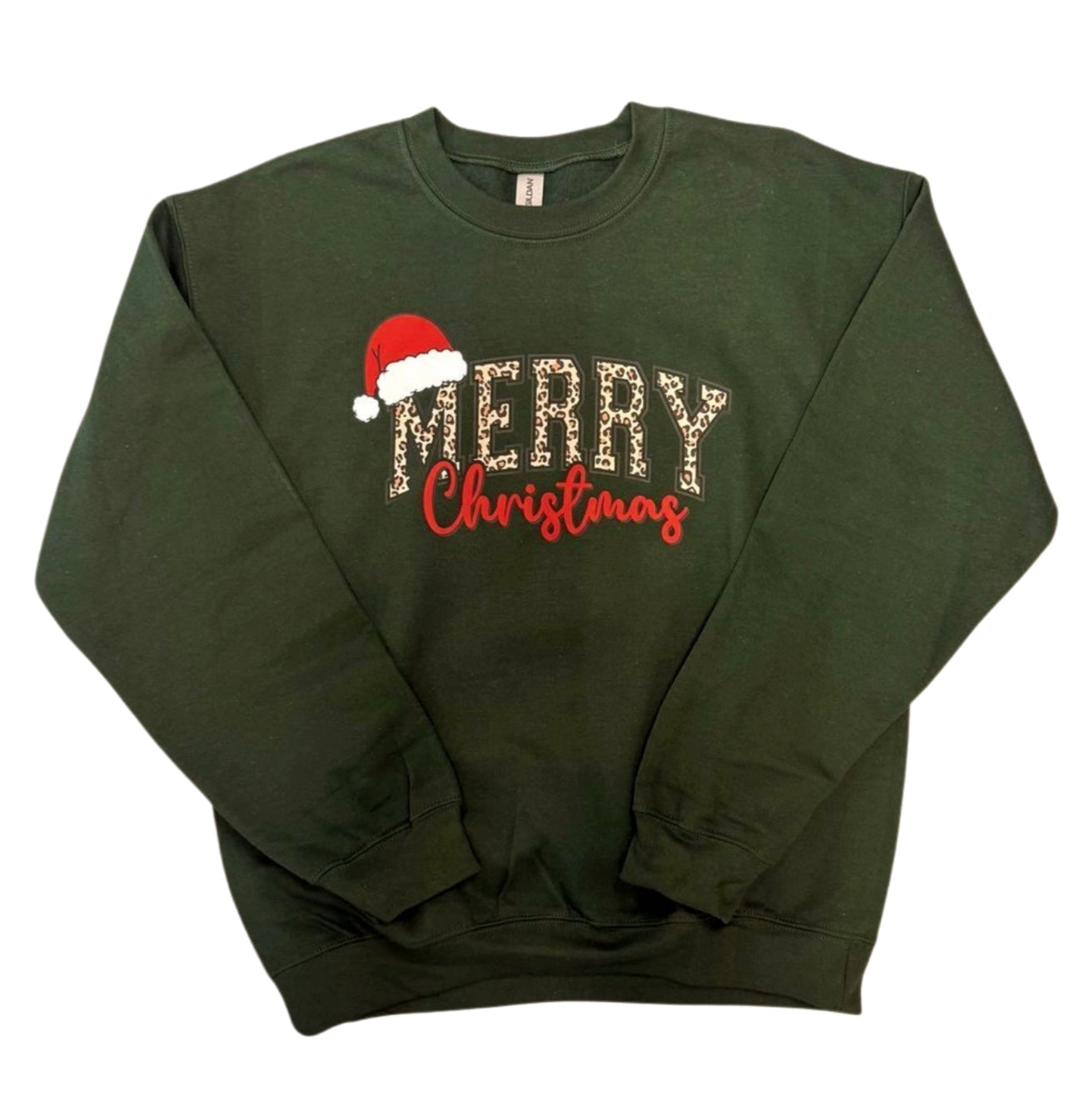 Forest Green Merry Sweatshirt