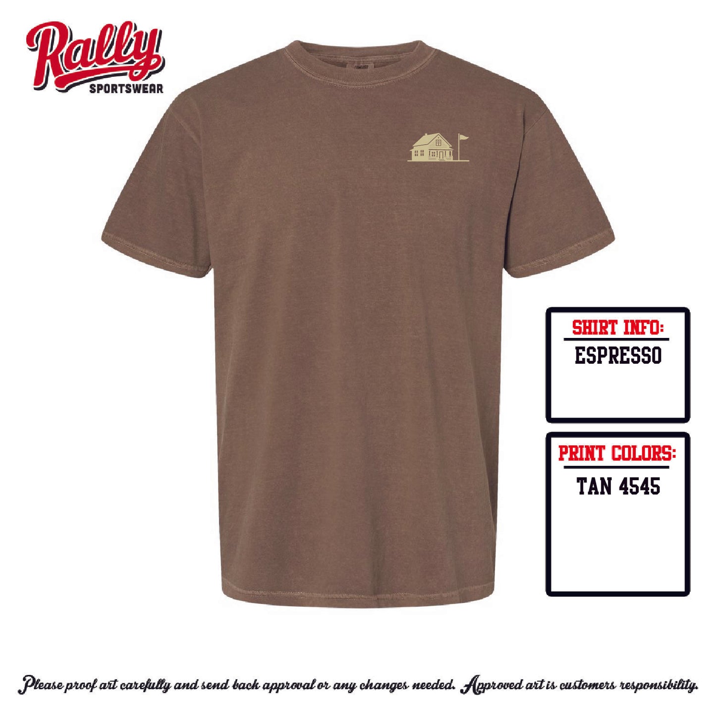 TGH25 -The Golf House - Espresso - Adult