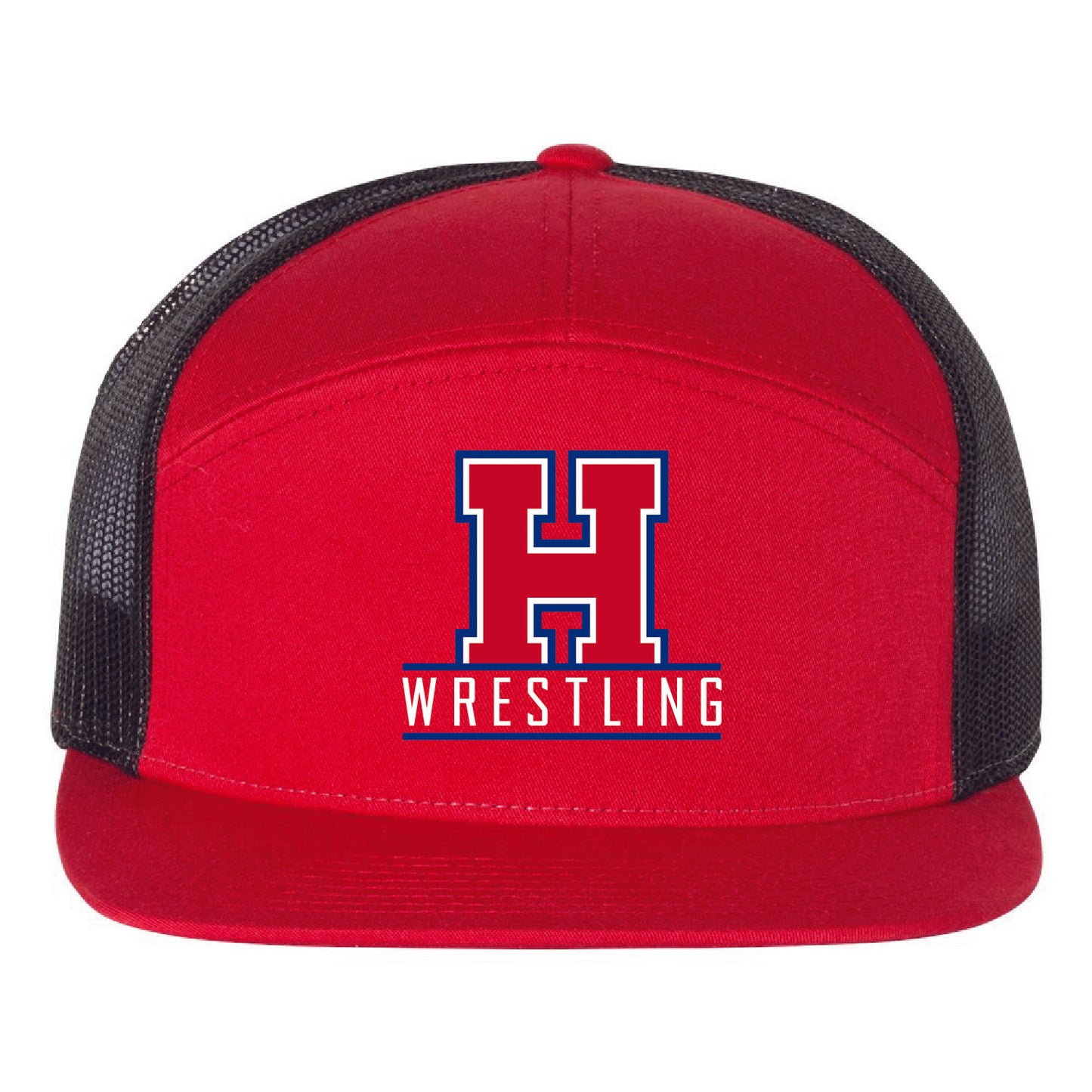 HHS Wrestling - 7 Panel Trucker
