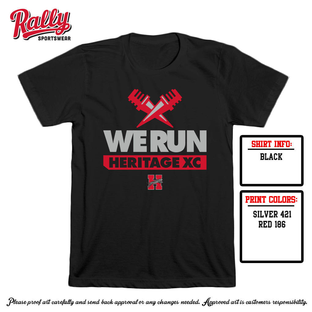 HHSXC25 - We Run Tees (Multiple Colors)