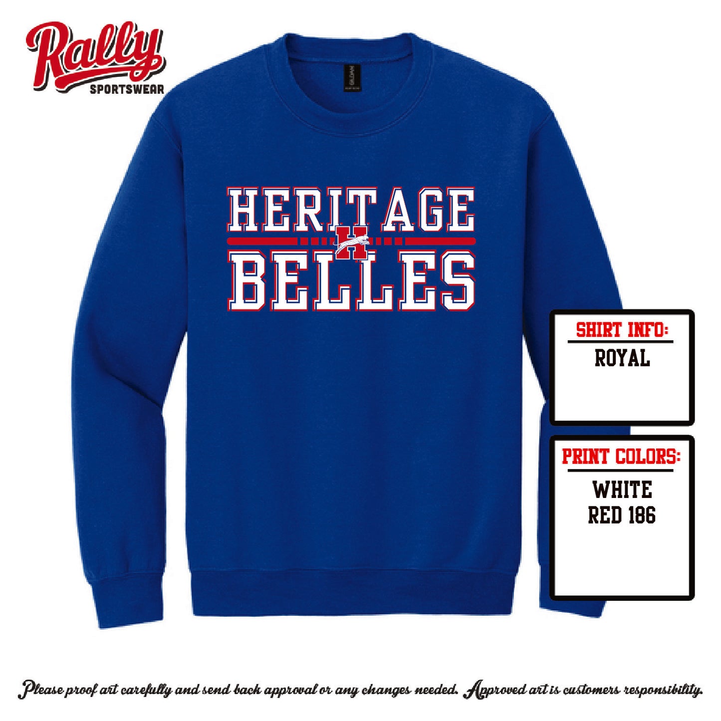HHSBEL26 - Belles Collegiate (Various Styles)