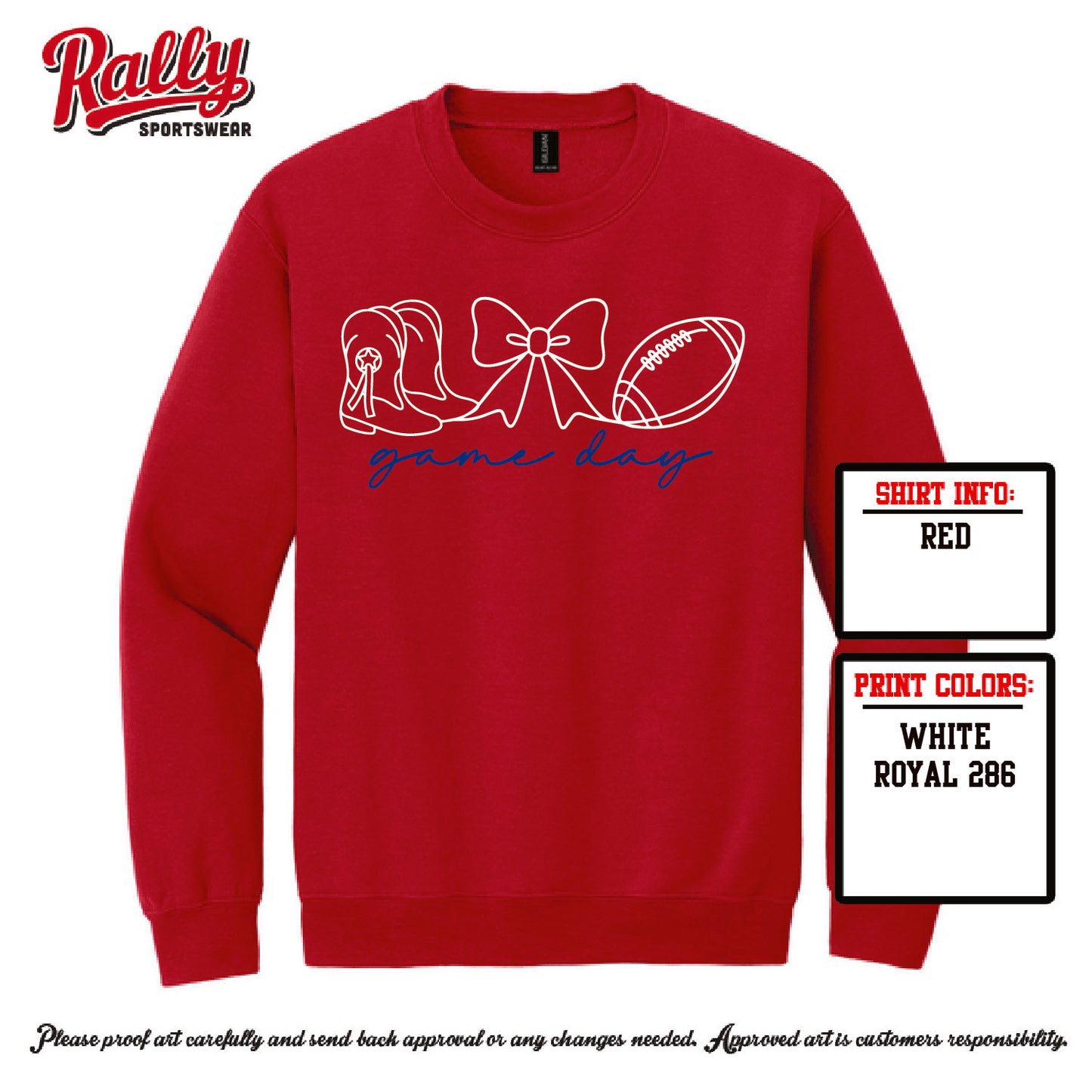 HHSBEL26 - Belles and Rubies Game Day (Various Styles)