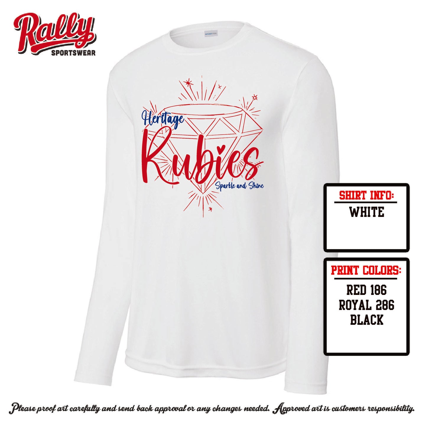 HHSBEL26 - Rubies White (Various Styles)