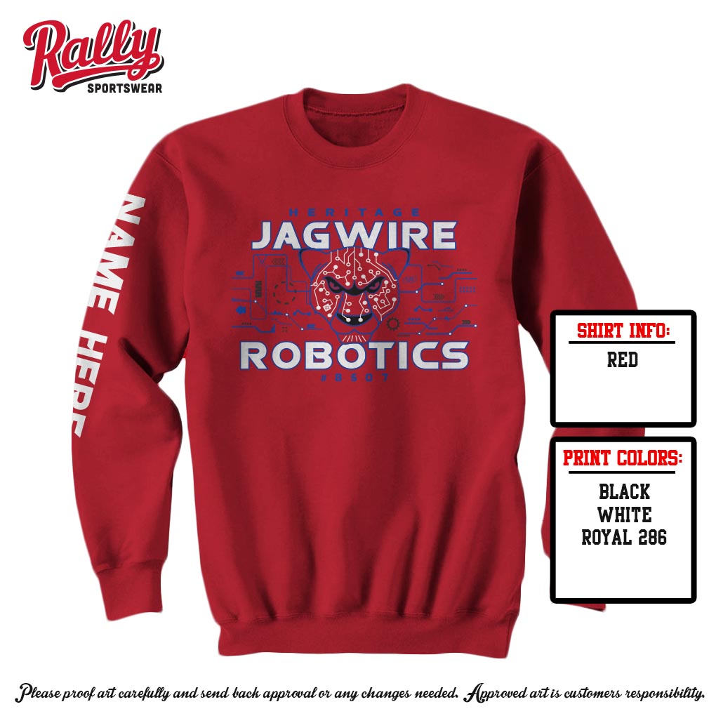 HJWR - Sweatshirt Spirit w/Name