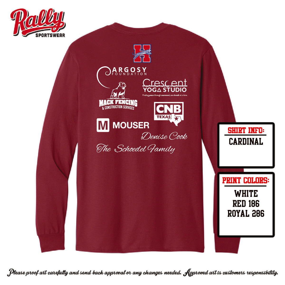 HJWR27 - Jagwire Cubs TEAM SHIRT Long Sleeve