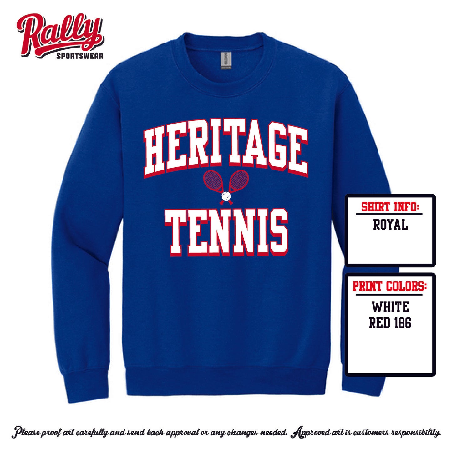 HHSTP25 - Practice Sweatshirt (Blue)