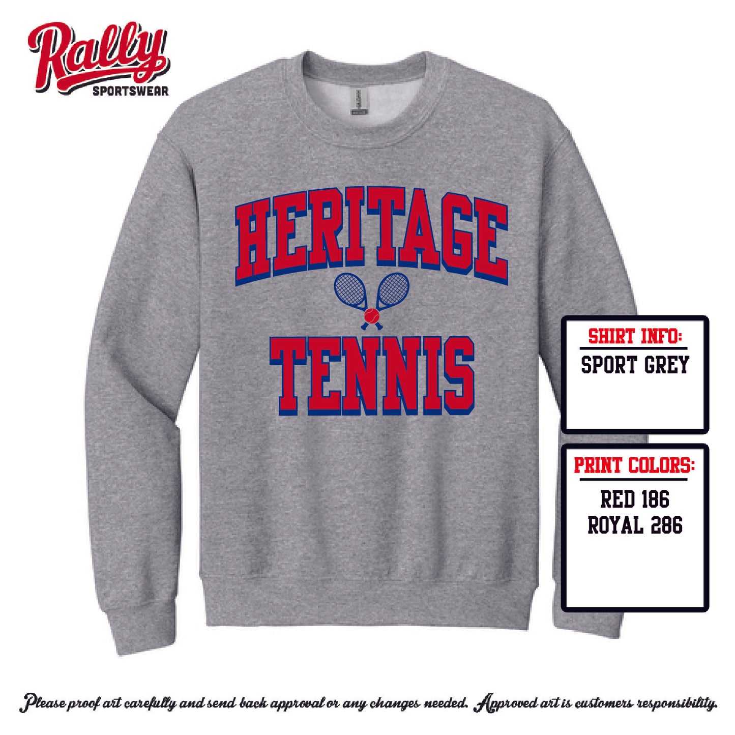 HHSTP25 - Practice Sweatshirt (Grey)