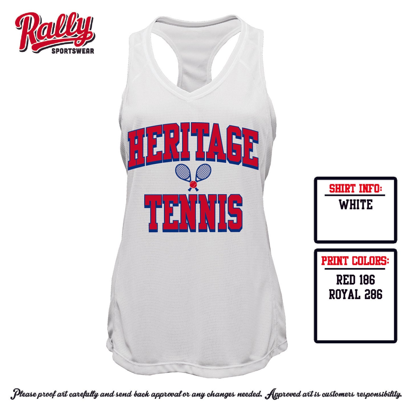 HHSTP25 - Practice Tank (White)