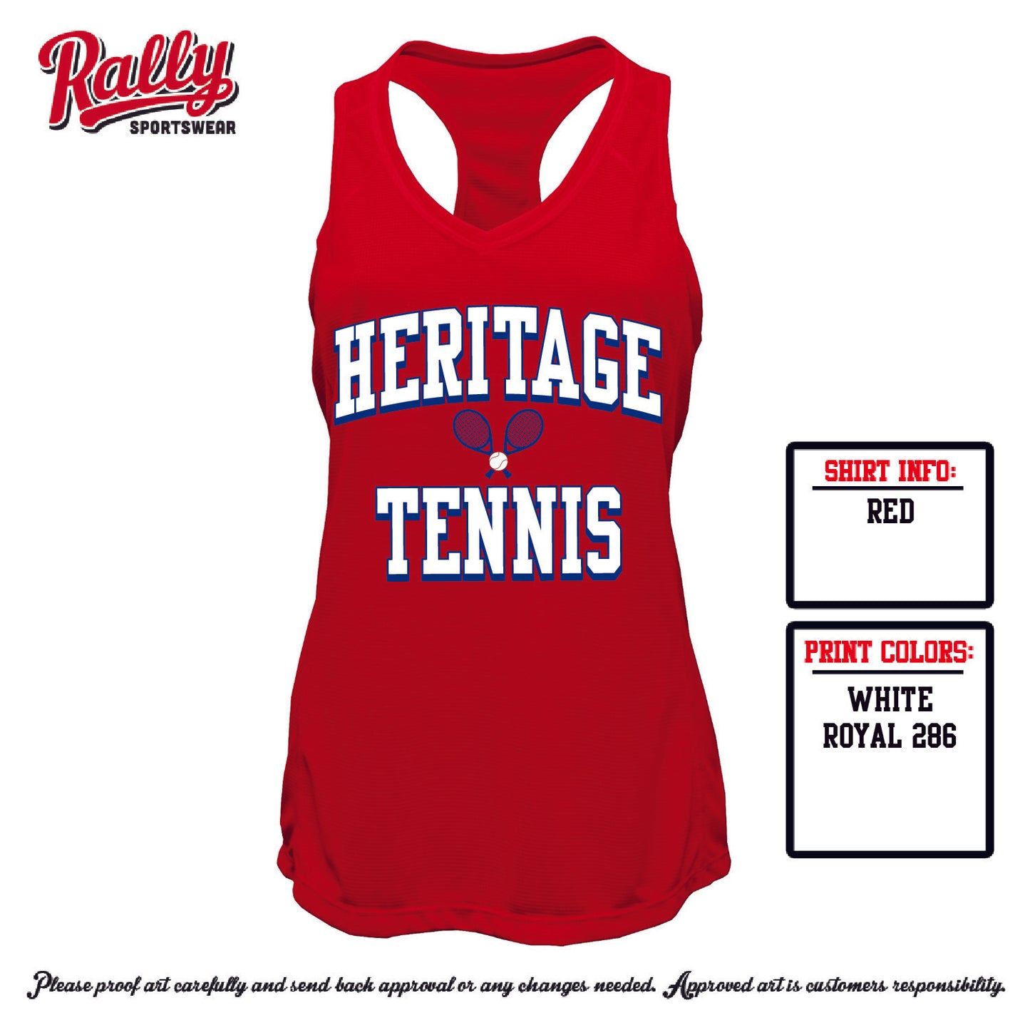 HHSTP25 - Practice Tank (Red)