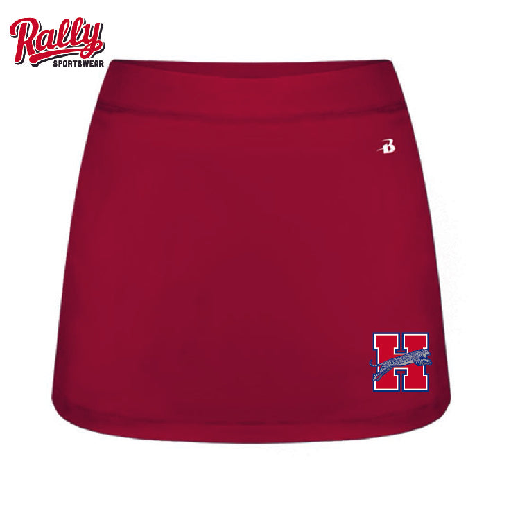 HHSTP25 - Ladies Badger Skort (Red)