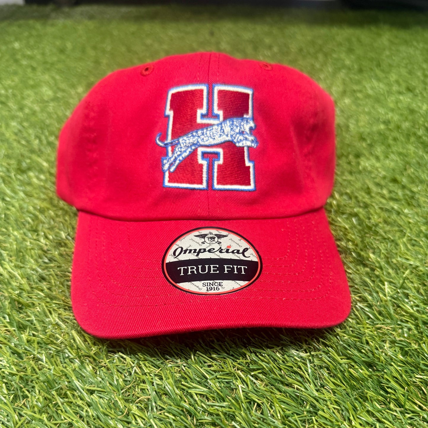 HHS Red Unstructured Hat