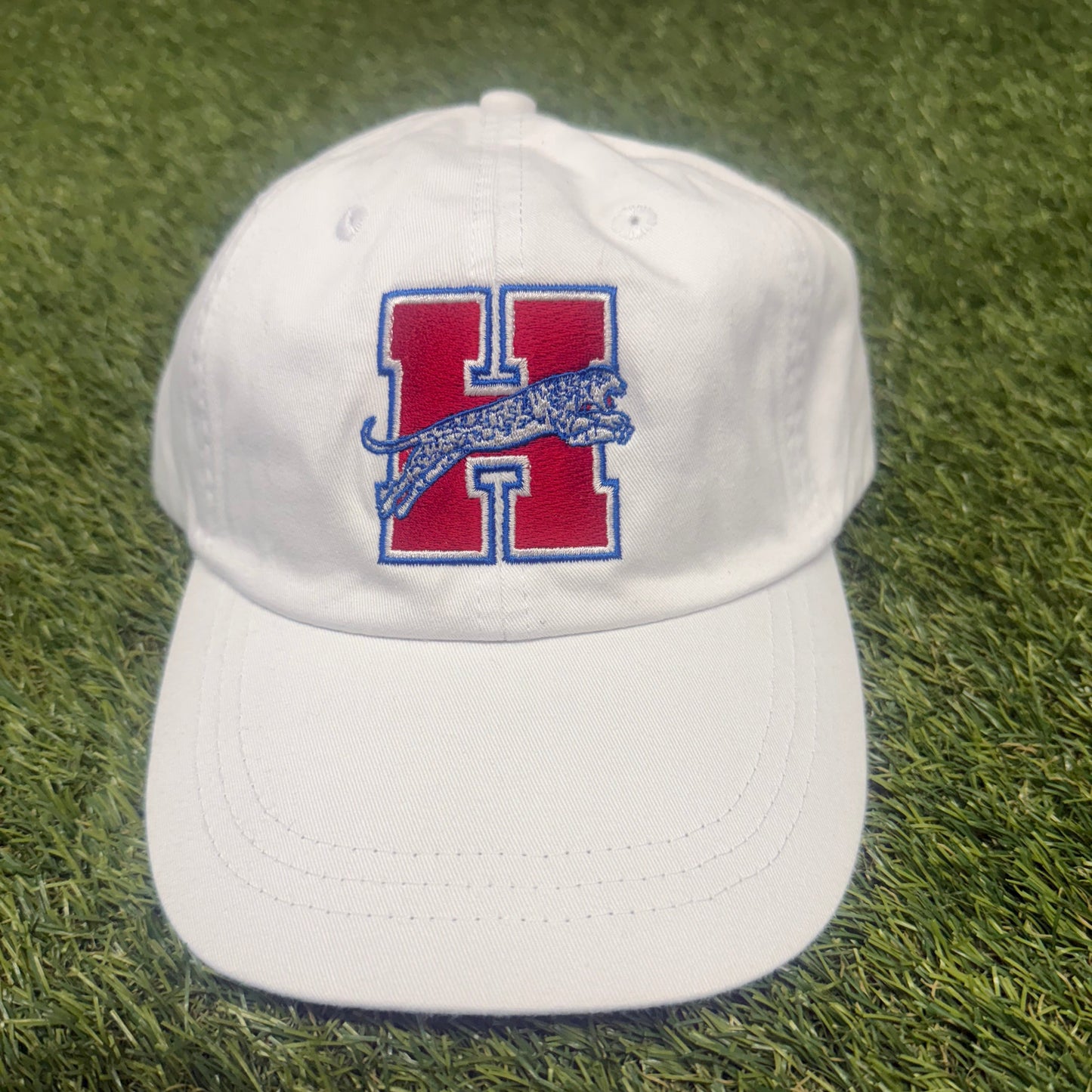 HHS White Unstructured Hat