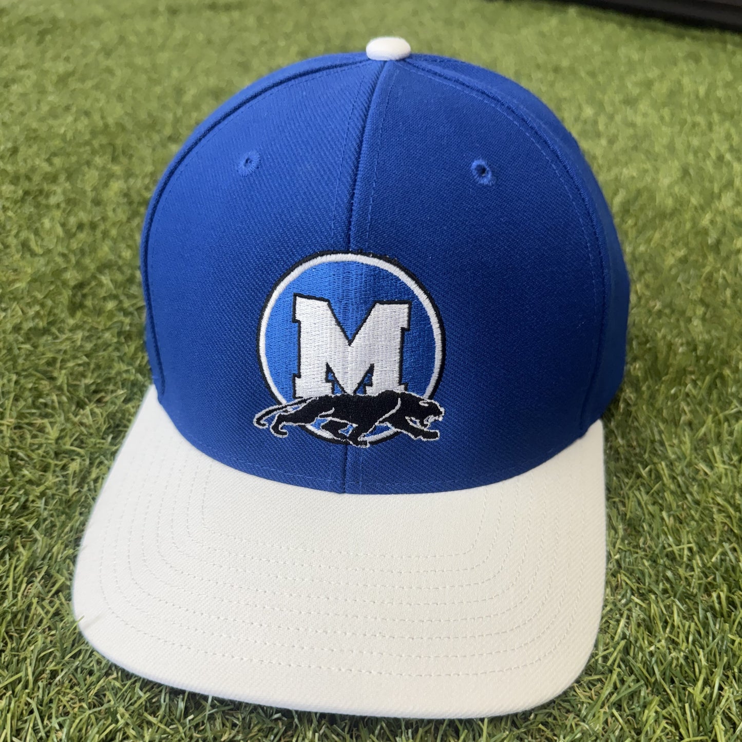 MHS BLUE/WHITE SNAPBACK
