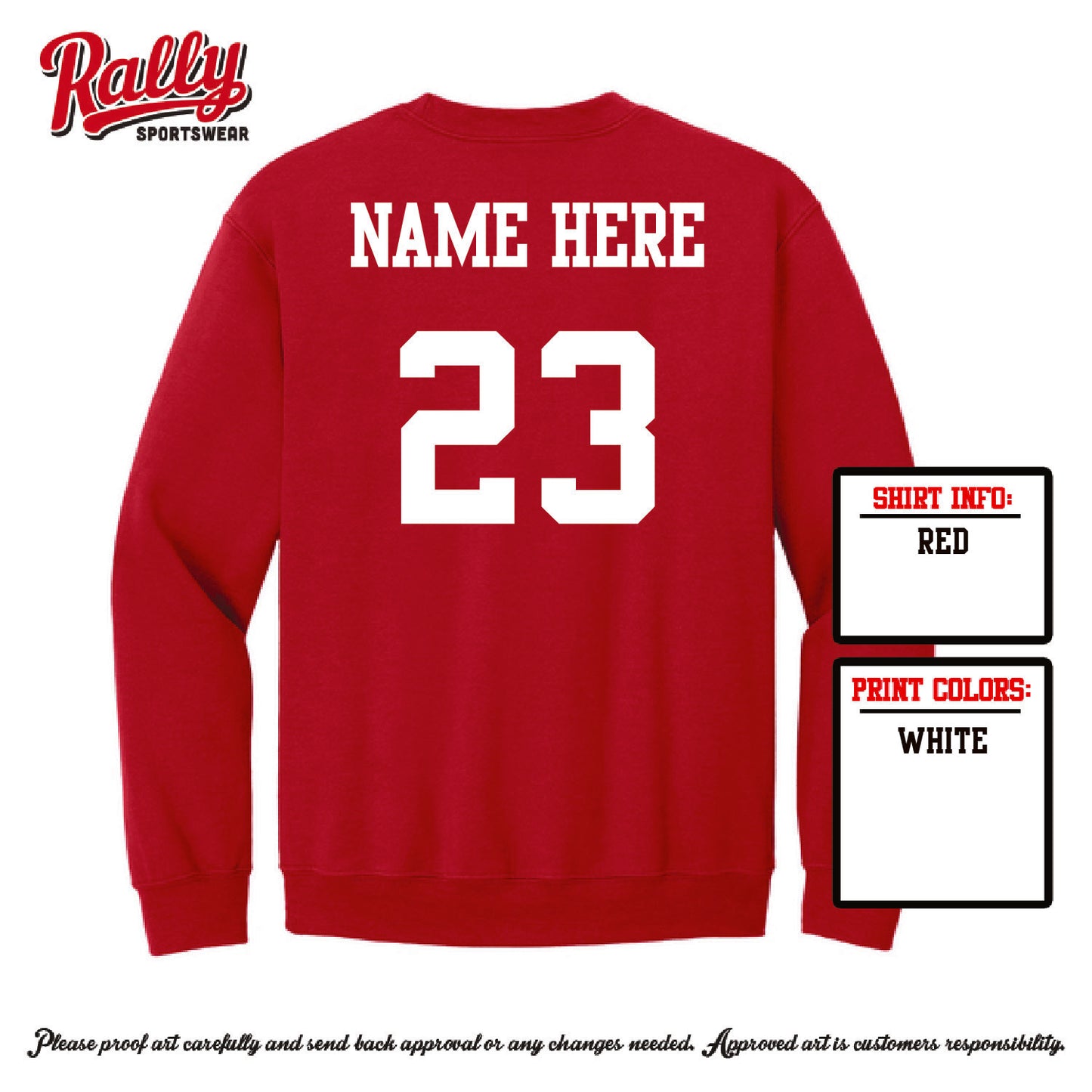 LSWS26 - Fan Crewneck (Various Colors)
