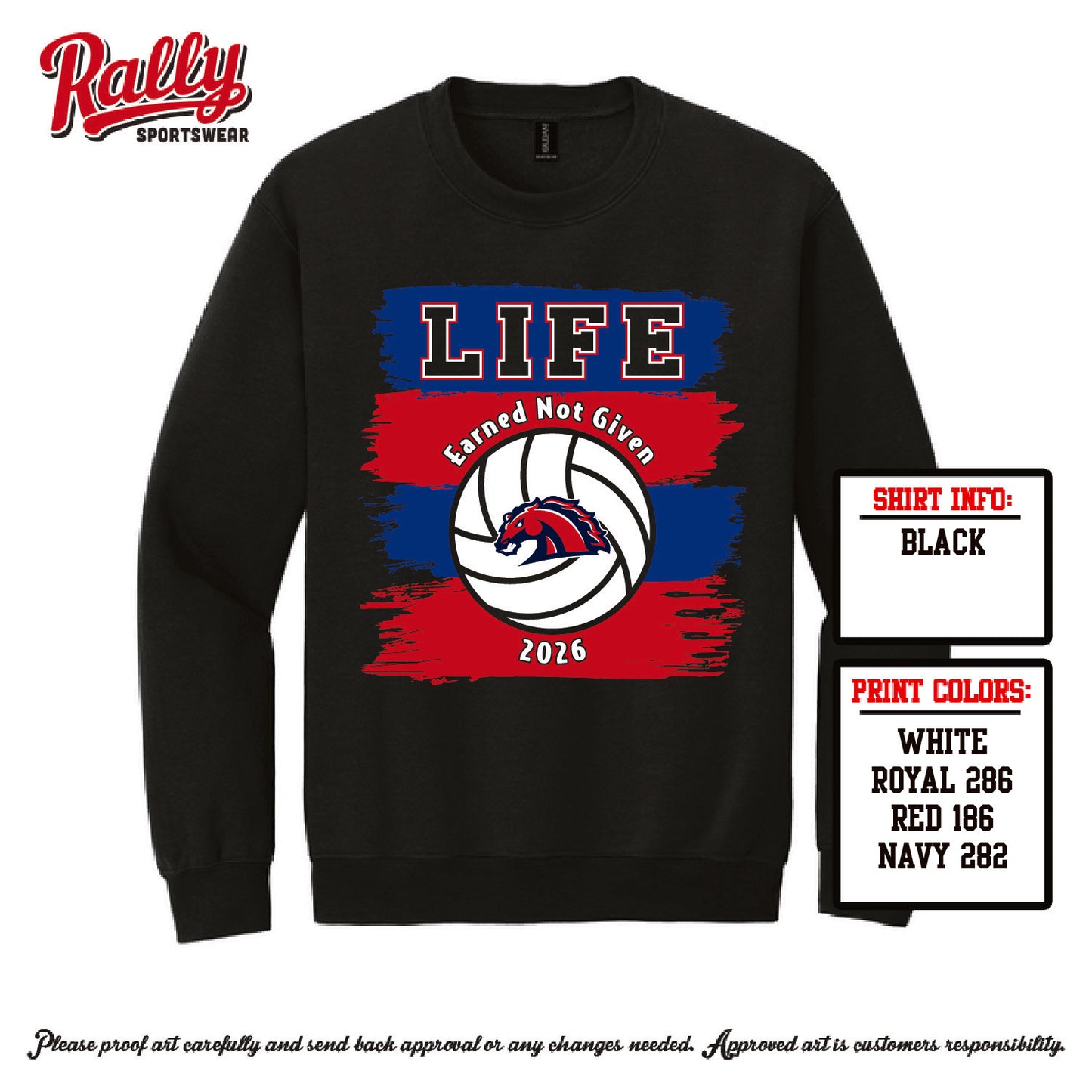LSWV26 - Volleyball Sweatshirt