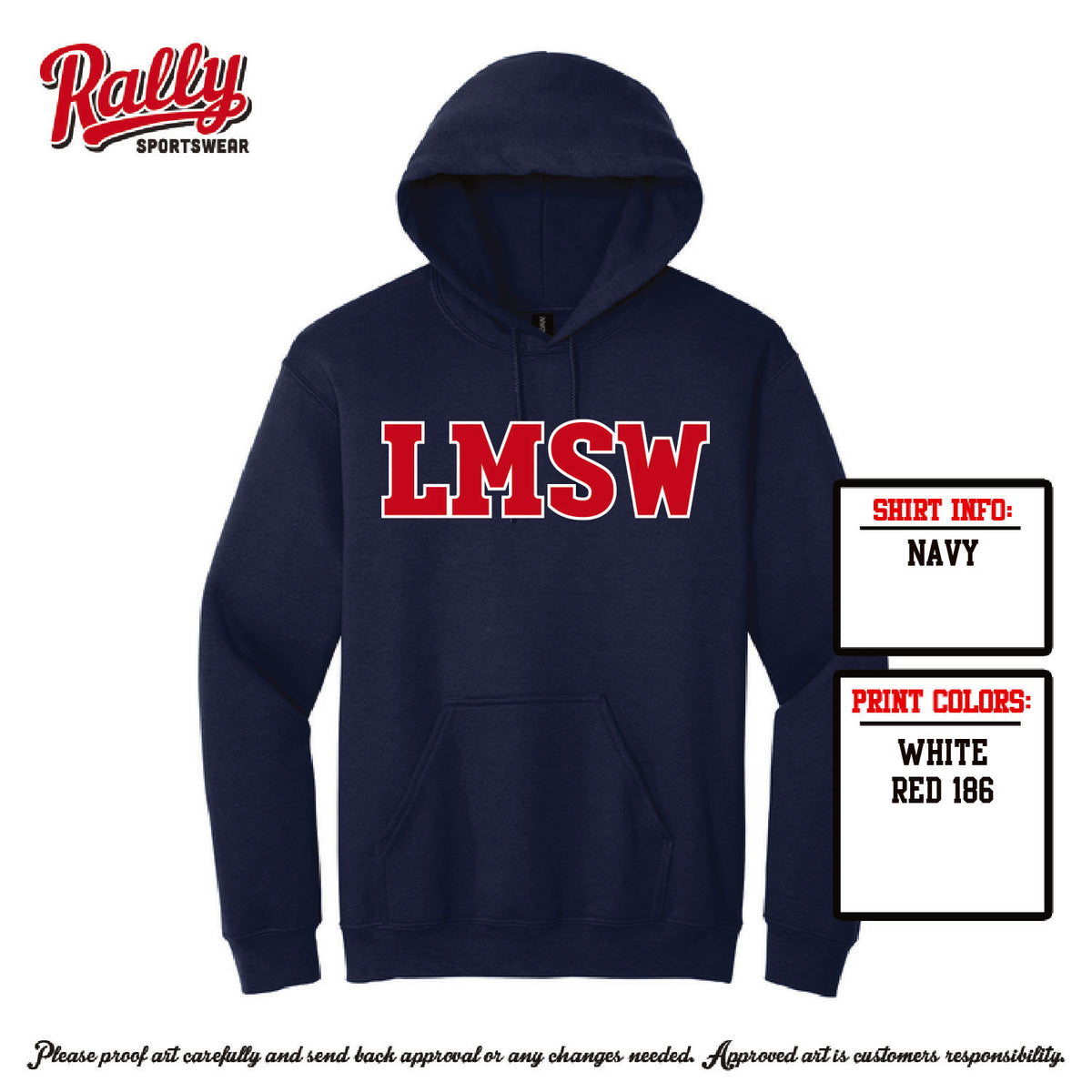 LMSW26 - LMSW Navy Hoodie