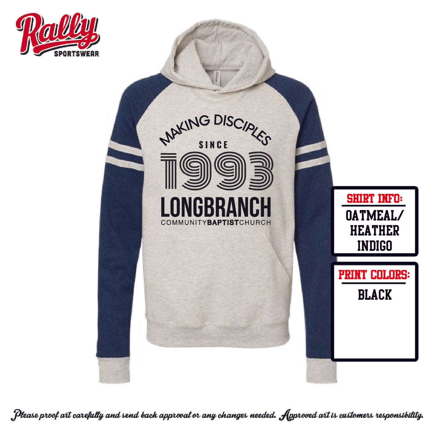 LCBC25 - 1993 Tee - Hoodie