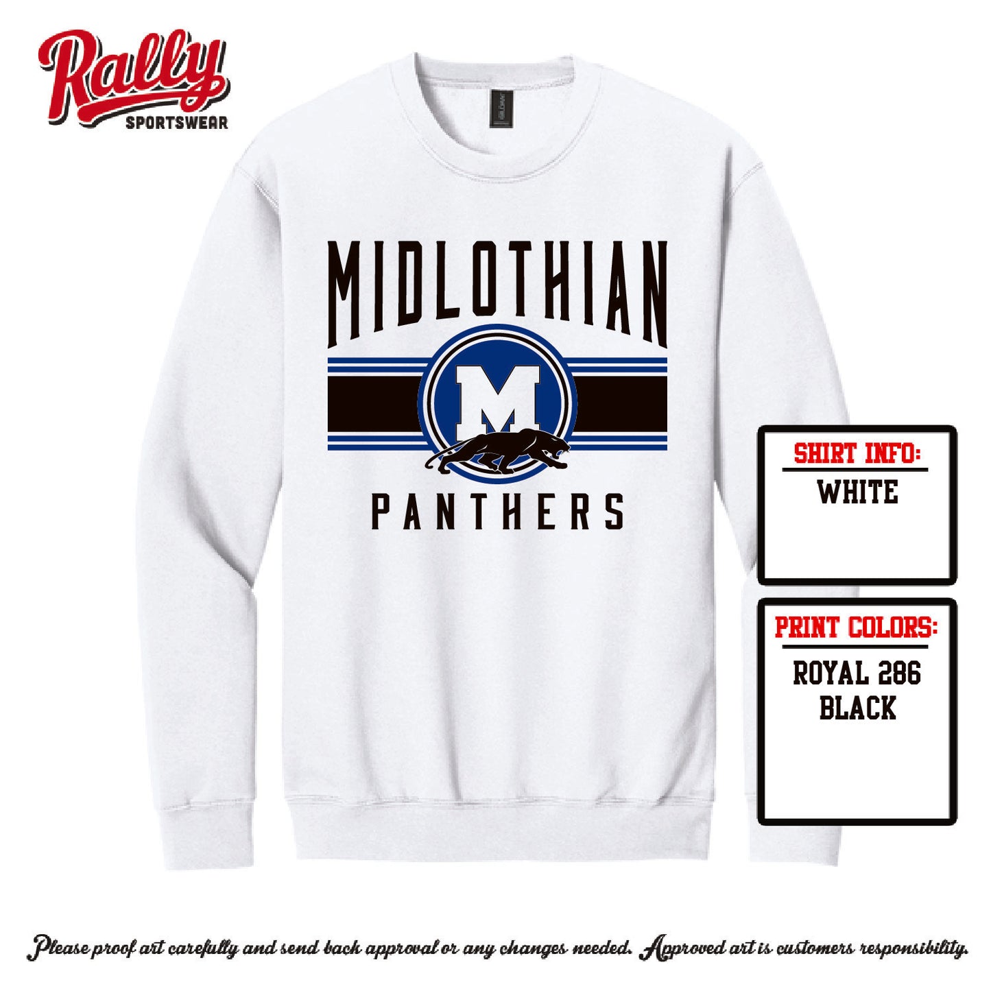 MHSPG26 - Midlothian Panthers LS Tee