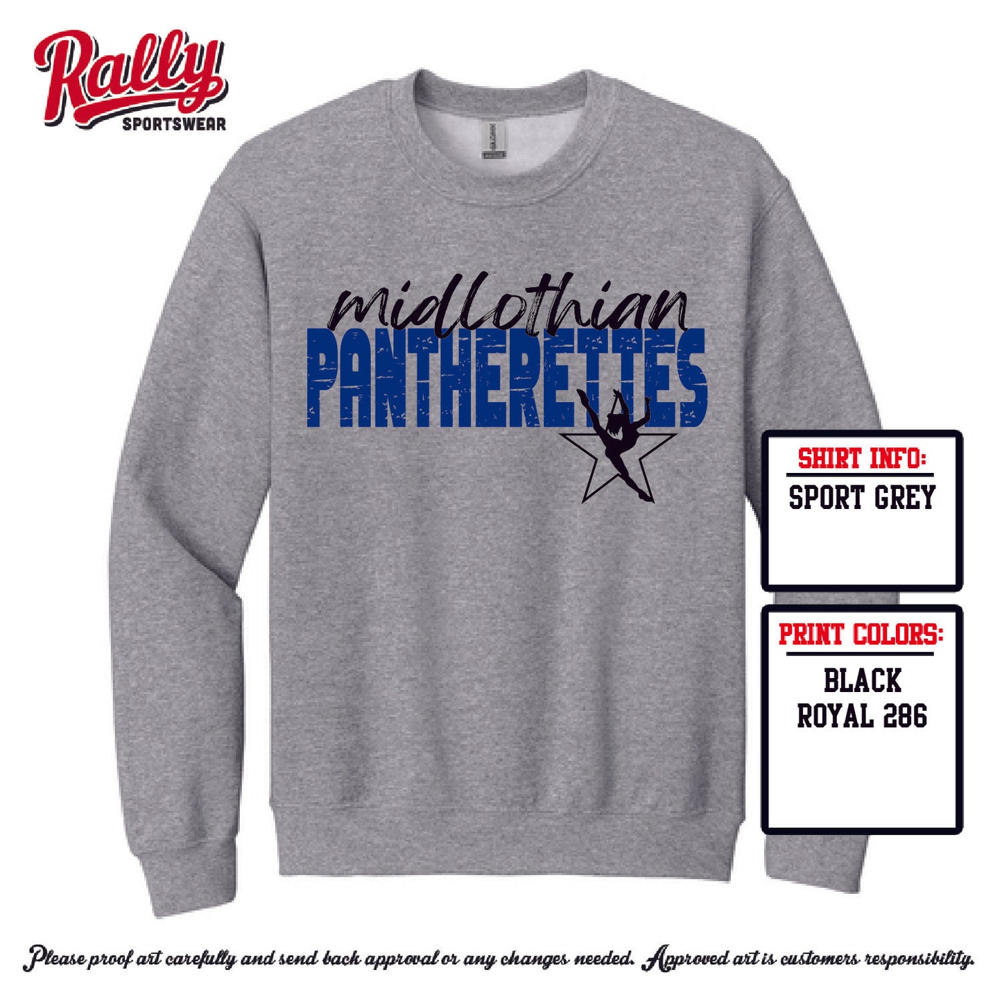 MHSP&RF25 - Pantherettes Fan Sweatshirt