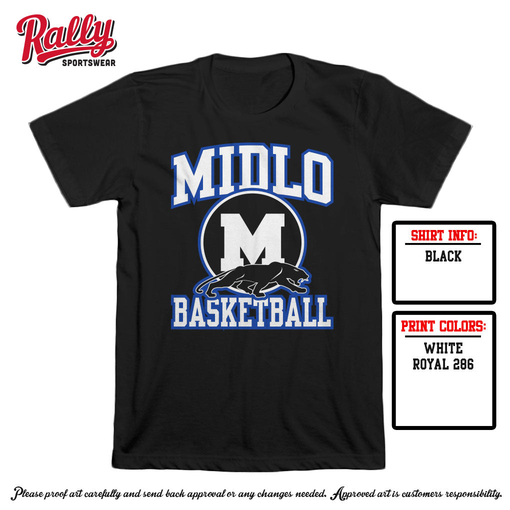 MHSBBHP25/26 - Black Tee