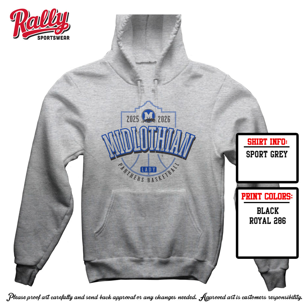 MHSLPB25 - Grey Spirit Hoodie