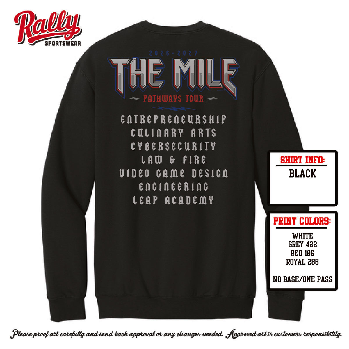 MISDMS26 - Mile Concert Sweatshirt