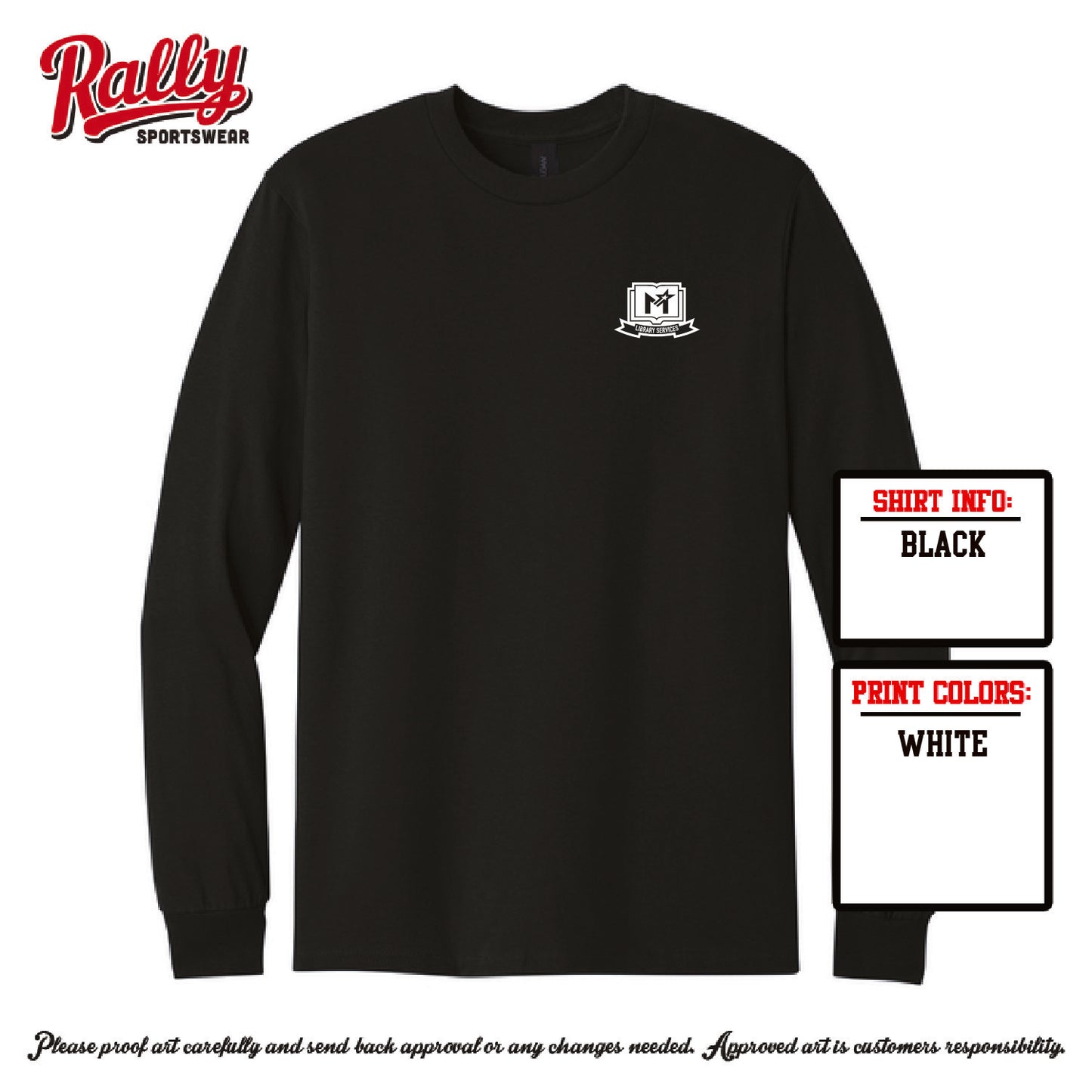MISDLIB - Library Services Long Sleeve